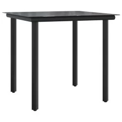 Set Comedor De Jardín 3 Pzas Con Cojines Ratán Sintético Negro VidaXL -Tienda de muebles de jardín 26ba1dad45899c8ff5e892d6c807d7b2bf7ab61f e0fb5320eeba4a2d91f84b8c6004b486