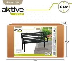 Banco De Jardín De Madera Oscura 2 Personas Aktive -Tienda de muebles de jardín 271d846a8a454993a3a681e6b86ab82d5df81658 6828ca48e25644a6bf6f6b21210d385f