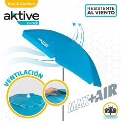 Sombrilla Playa 200 Cm Tubo Aluminio Aktive Beach -Tienda de muebles de jardín 28375070db4faa9cf6a987016a53f3c096fb45e6 21639ef7b5724dd8b5b33d38af9e4f81