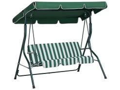 Columpio De Jardín Verde/blanco CHAPLIN -Tienda de muebles de jardín 28c33909882d464c12e237935f3a9de0779d99c5 333186440df640e29fcd03eec7399904