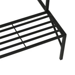 Outsunny Soporte Para Plantas Con Enrejado De Metal Estantería Para Macetas Trepadoras Con 3 Estantes Para Terraza Balcón Jardín Exterior E Interior 60x53,5x159,5 Cm Negro -Tienda de muebles de jardín 298e13aefcab307f53e9c1455de1626b4d406901 07070da7df114c3096caf1889db312b0