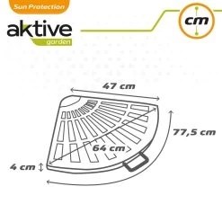 Base Para Sombrilla En Poliresina Aktive Garden Triangular -Tienda de muebles de jardín 2a6bc55d118255442e9df7fcf8dbc999fae493c6 5c4dd02278b14c698237d6e1edb1e955