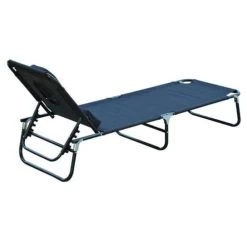 Outsunny Tumbona Plegable Con Respaldo Ajustable En 4 Posiciones Tumbona De Jardín Con Almohada Marco De Acero Y Tela Oxford Para Camping Playa Terraza 190x56x28 Cm Negro -Tienda de muebles de jardín 2ab658f4cac7c992f6559b367684532393e60261 aae351b7c2634ca8941c55a991a313da
