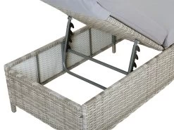 Tumbona De Jardín En Ratán Gris TURIN II -Tienda de muebles de jardín 2b329a32fb1206a0b7453246203d891894ca51b4 17602ecab7484b54b38715aef1c11287