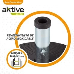 Base Para Sombrilla Circular Antracita 41-51 Mm Aktive -Tienda de muebles de jardín 2bb995644f64b0e14332e05bd90372094044fe49 48a0bcaf462c4f0189497bd754f4245f