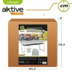 Mesa Plegable Altura Regulable Para Camping Con Malla Aktive -Tienda de muebles de jardín 2bf23f7b83c83423fc5637d77c34b49e3c4eb82e ecd27ea4aa854e0b882c4ab529b4d774
