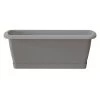 Prosperplast Jardinera Para Balcón Con Base Respana Set , Dimensiones (Mm) 885X184X150, Color Gris Piedra