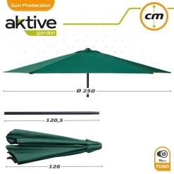Parasol Hexagonal 250 Cm Color Verde Mástil Aluminio Aktive Garden -Tienda de muebles de jardín 2caf902551f05c8ceaa6d4e12890c6240893b130 d368ea004e65419a88e0b06c25d722aa