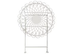 Mesa De Balcón De Metal Blanco Crema ø 70 Cm STIFFE -Tienda de muebles de jardín 2d151ef46e02b49185f6e0485a0360d2eb27b52d 592c1fc4c909420c8924701ea8d2d3b3