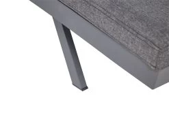 Tumbona Reclinable De Metal/textil Trenzado Gris Oscuro AMELIA -Tienda de muebles de jardín 2db7539c01b854841ac70600273136562c79507c 9f3a75a20bf14b7bbd903f899a65a74a