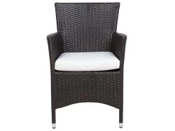 Conjunto De 2 Sillas De Jardín De Ratán Marrón Oscuro/blanco Crema ITALY -Tienda de muebles de jardín 2df46abd8163e0450bf5f8438a5d984bffc365b6 f469ca833e6b4712924bb19a59623481