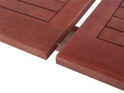 Conjunto De Jardín De Madera De Acacia Con 6 Sillas Y Cojines Terracota TOSCANA -Tienda de muebles de jardín 2e15b8648bfd5fa01a30f5378cbb4622df3fb919 413156771053411e9dd29b6a7065f3b0