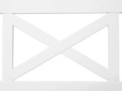 Silla De Jardín De Madera Blanca Con Cojín Azul Oscuro BALTIC -Tienda de muebles de jardín 2ed5fc79e6ce0925d7ca4e20e1e4b714586950ca f288d21fd03d4a5498eaf11465ea4090