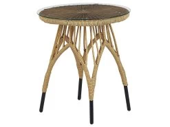 Conjunto De Balcón De Ratán Color Natural Negro PELLARO -Tienda de muebles de jardín 2ede37cee36e098f930a52f4eec9d24259811ecf 31a06fb80f374c46a00bebde6c863e96