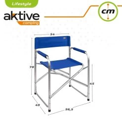 Silla Director Plegable Camping Azul Aktive -Tienda de muebles de jardín 2f15f2a7214d0a67883d0850347d5c807a20ca84 adbe67e64a6f4775b6101603cff15043