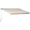 Outsunny Toldo Retráctil Con Manivela Toldo De 300x250cm Con Brazo Articulado De Aluminio Y Poliéster 280g/m² Rayas Naranja Beige Y Blanco -Tienda de muebles de jardín 2f7276282e2389fcd43ed9003b4b964886ab6429 e00dbde5bb2e4602938e27c6fe8bded3