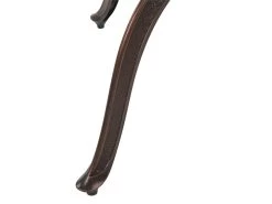 Mesa De Jardín De Metal Marrón Oscuro/beige ⌀ 105 Cm MANFRIA -Tienda de muebles de jardín 31064d5878403625fa5fcc50417dd4dc5c352b4c 2b375d3722454ee89decb499d2b737a1