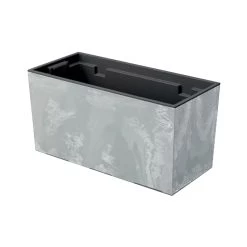 Prosperplast Jardinera Para Balcón Urbi Case Beton Effect , Dimensiones (Mm) 395X185X195, Color Hormigón