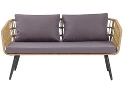 Conjunto De Jardín De Ratán Natural 4 Plazas FOBELLO -Tienda de muebles de jardín 32eafbccc7f2cae6a82c496d7e6a847ff1cdd75c dd257edd65734c16bf17a8134f7369cf