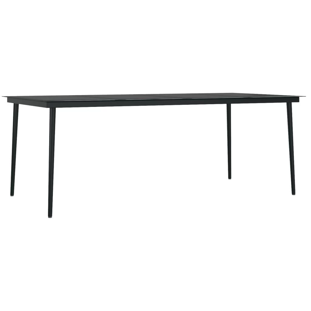 Juego De Comedor Para Jardín 7 Piezas Gris Oscuro VidaXL 7 Juego De Comedor Para Jardín 7 Piezas Gris Oscuro VidaXL - Imagen 5