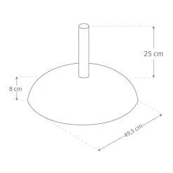 Base Para Sombrilla Aktive 50 X 34 X 50 Cm Cemento Acero -Tienda de muebles de jardín 3690172a11a45c9bd2d2ab0eace9829fbf2a6042 87b71910cc85497cbe8f0e52fc98ef8f