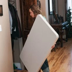 Mesa Patas Plegables Rectangular Crema LIFETIME 122 X 61 X 74 Cm -Tienda de muebles de jardín 3758d923bfa2716c37ac4bfb579d6cefdb4ea671 f93e07569af545349675a85967f12f5b