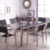Conjunto De Comedor 6 Plazas De Metal/granito Negro/plateado GROSSETO -Tienda de muebles de jardín 37b12ee1d24912563770d344fce370cb0d1e2fb8 277f215176d44f958e498482194681da