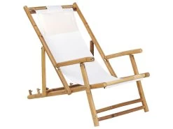 Conjunto De 2 Tumbonas De Jardín De Madera Clara ATRANI -Tienda de muebles de jardín 3880d2e7043d7d401f9866903bb3a16b848ef97b d85ed20c78a54729a011bcfd9e382223