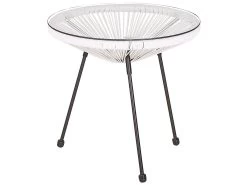 Conjunto De Balcón 2 Plazas De Ratán Blanco/negro ACAPULCO II -Tienda de muebles de jardín 39d53c5734fa6e90147abc55e5ae203d874a9ff6 c8c0e10299cc4c6da9d33b2ebbc89261