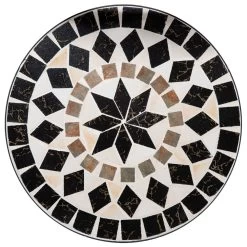 Outsunny Set De 2 Sillas De Jardín Plegables Con Asiento De Mosaico Cerámico Y Marco De Metal Carga 120 Kg Para Bistró Terraza Patio Exterior 40x50x92 Cm Negro -Tienda de muebles de jardín 3a1a95cff51fd30b07ccdeb0a1f8b5aa9959b8cd f35397410ca4406ca763014a3d61f121