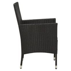 Juego De Comedor De Jardín 9 Pzas Con Cojines Ratán PE Negro VidaXL -Tienda de muebles de jardín 3b1cd12f073e990748ff90928a8873f7a4d95f3c 63336b351b894febad6b53f110ac438f