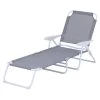Outsunny Tumbona Reclinable Y Plegable De Jardín Con Respaldo Ajustable En 4 Posiciones Marco De Metal Texteline Transpirable 160x66x80 Cm Gris -Tienda de muebles de jardín 3bbfb9d1d69a9d20b0404496ba78a8c9d46a8922 2a20eb804c624bbea0d940c79f1dbb69
