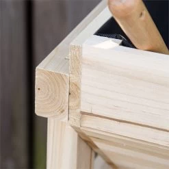 Outsunny Huerto Urbano Elevado De Madera 108,5x60x80 Cm Mesa De Cultivo Con Tela No Tejida Y 3 Orificios De Drenaje Para Jardín Terraza Exterior Carga 50 Kg Natural -Tienda de muebles de jardín 3c05730dfe6481afcdaa5d2806e6000412cf9aac 3abddcaf6f284f6eb2ab7e666c9b0dc5