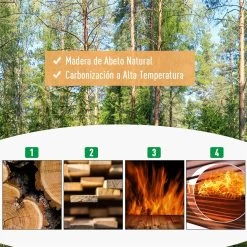 Outsunny Huerto Urbano Jardinera De Madera Maciza De Abeto Cama De Plantación De Jardín Para Cultivo Plantas Flores Hierbas 80x80x22,5 Cm Marrón -Tienda de muebles de jardín 3d61961b5560474dee31ee3110a3df13aa3ad99b bf4b5e1793314fdc9ee88b1dd1415b14