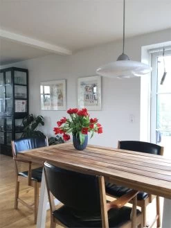 Mesa De Comedor De Madera De Acacia Clara/blanco 170 X 80 Cm SCANIA -Tienda de muebles de jardín 3d959b4465ab4413738045d27db0ea03feaf41ad 68447cfae3844b03b81c0bbd4d213c9a 1