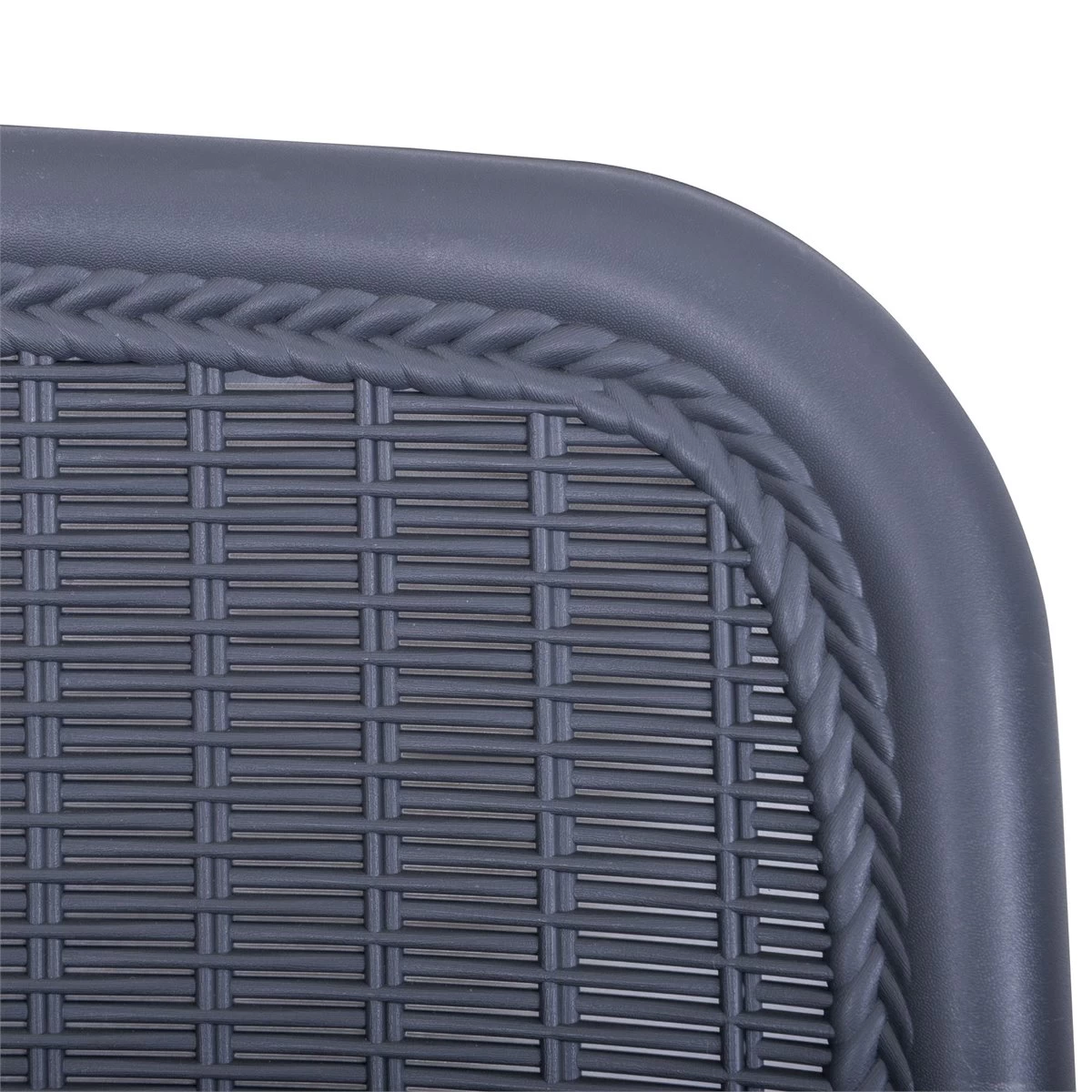 Outsunny Conjunto De Muebles De Jardín 3 Piezas Juego De 2 Sillas Y Mesa Con Encimera De Cristal Templado Efecto Mármol Terraza Piscina 53,5x80,5x76 Cm Gris 6 Outsunny Conjunto De Muebles De Jardín 3 Piezas Juego De 2 Sillas Y Mesa Con Encimera De Cristal Templado Efecto Mármol Terraza Piscina 53,5x80,5x76 Cm Gris - Imagen 4