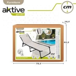 Tumbona Plegable Multiposición Crema Aktive -Tienda de muebles de jardín 3e1c2f6c34769b20305ca2d8b2d96a364e0fe749 3e9c2d5b77424e8b8031ea45c93cee4b