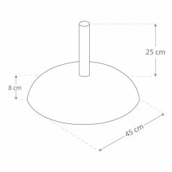 Base Para Sombrilla Aktive 45 X 33 X 45 Cm Cemento Acero -Tienda de muebles de jardín 3e44a5855fab846e3730428b48f0de30e56f9bc9 5ca3da857bba4c41b22e15b37a708f6a