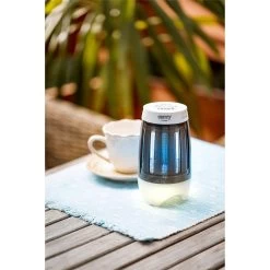 Camry CR 7935 Lámpara Anti-mosquitos, Lámpara Camping LED 2 En 1, Recargable USB Radio Acción 40 M², Camping, 2 , Blanco/Negro -Tienda de muebles de jardín 3e7058825ea4440e5111c75cc861b5f717a6ffc2 7a45947bd45d44b79986db1e50fe49c3