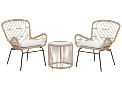 Conjunto De Jardín De Ratán Color Natural LABICO -Tienda de muebles de jardín 3e74205760c673f580f0e0c8193dcf81710691d0 dbace6b98f9147639840f8a3db12ff1b