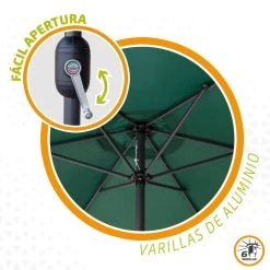 Parasol Hexagonal 250 Cm Color Verde Mástil Aluminio Aktive Garden -Tienda de muebles de jardín 405c986d738841c723c9729ecd5f7d194b2695f5 3a7234a06e93431791888f8c9e8c18ce