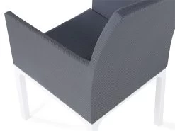 Conjunto De 8 Sillas De Poliéster Gris Oscuro/blanco BACOLI -Tienda de muebles de jardín 4246e2b0ee1d96510e4d0cdb702c9c4e53694d34 0435e915fafe45cc8c4d20761dd52a7b