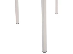 Conjunto De Jardín Mesa Con Tablero Negro De Piedra Natural 180 Cm, 6 Sillas De Tela Blanca GROSSETO -Tienda de muebles de jardín 432906dafda081aeac1413498eb79e930656889d 076922a9199f431f9d40ac317455b11f