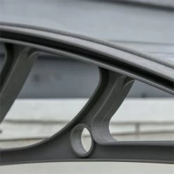 Outsunny Tejadillo De Protección 110x60 Cm Marquesina Exterior Para Puertas Y Ventanas Contra Sol Y Lluvia Con Soporte De PP Policarbonato Transparente -Tienda de muebles de jardín 44aa7e7e26e1d4c420e5c86da325c7d2f859dfed 8147f3e432bd4969b9df8f4c26f3267c