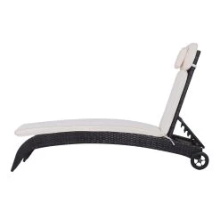 Outsunny Cojín Para Tumbona De Exterior 198x53x5 Cm Desenfundable Y Lavable Con Reposacabezas Extraíble Colchoneta Plegable De Algodón Para Silla Reclinable De Jardín Crema -Tienda de muebles de jardín 45367b63e9ec5e6ff560d0448194e3f5a22fa552 c457aa528eed4e72af5bb9e7f45f9f6f