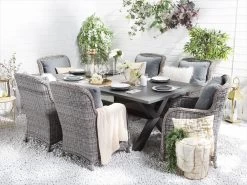 Conjunto De 2 Sillas De Jardín De Ratán Gris CASCAIS -Tienda de muebles de jardín 4570c469740be44cf335a56463959a9be97b548d 1d48d0145c0b432a93a9e7e39a932784
