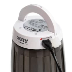 Camry CR 7935 Lámpara Anti-mosquitos, Lámpara Camping LED 2 En 1, Recargable USB Radio Acción 40 M², Camping, 2 , Blanco/Negro -Tienda de muebles de jardín 45cdb0dc804b728bbd87e98fd84f112d24548f62 6893a41cb19044ca8a071c5f2c08150c