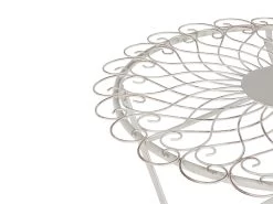 Mesa De Balcón De Metal Blanco Crema ø 70 Cm STIFFE -Tienda de muebles de jardín 466c709d2f8ce59866e24fc128bb98639816a4af 5e0b45c9e4b948bbb8853cebc5043e62