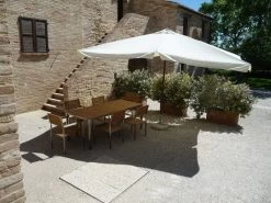 Conjunto De Jardín En Madera/acero Para 6 Personas VIAREGGIO -Tienda de muebles de jardín 472c0ab326ae9bc124145c7f408a3500280ad134 cb878804fa84462695ed5890d6dce7a6