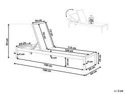 Tumbona De Jardín En Aluminio Blanco FOSSATO -Tienda de muebles de jardín 49e33fa9f039d2e5ee697c08de6a72777216d088 53d9885204a6417c809ec743c7d795da